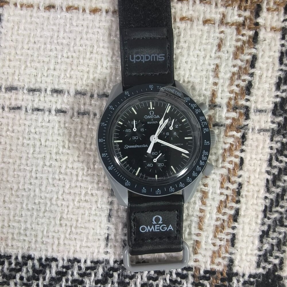 Swatch X Omega Bioceramic Moonswatch Mission To The Moon Watch